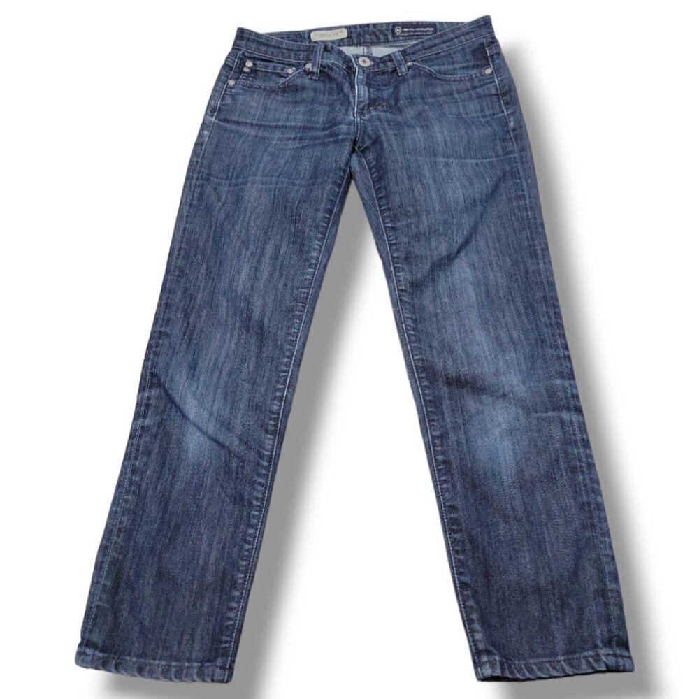 Adriano Goldschmied The Legging Crop Super Skinny Crop Jeans Size 27R 28x24 Blue